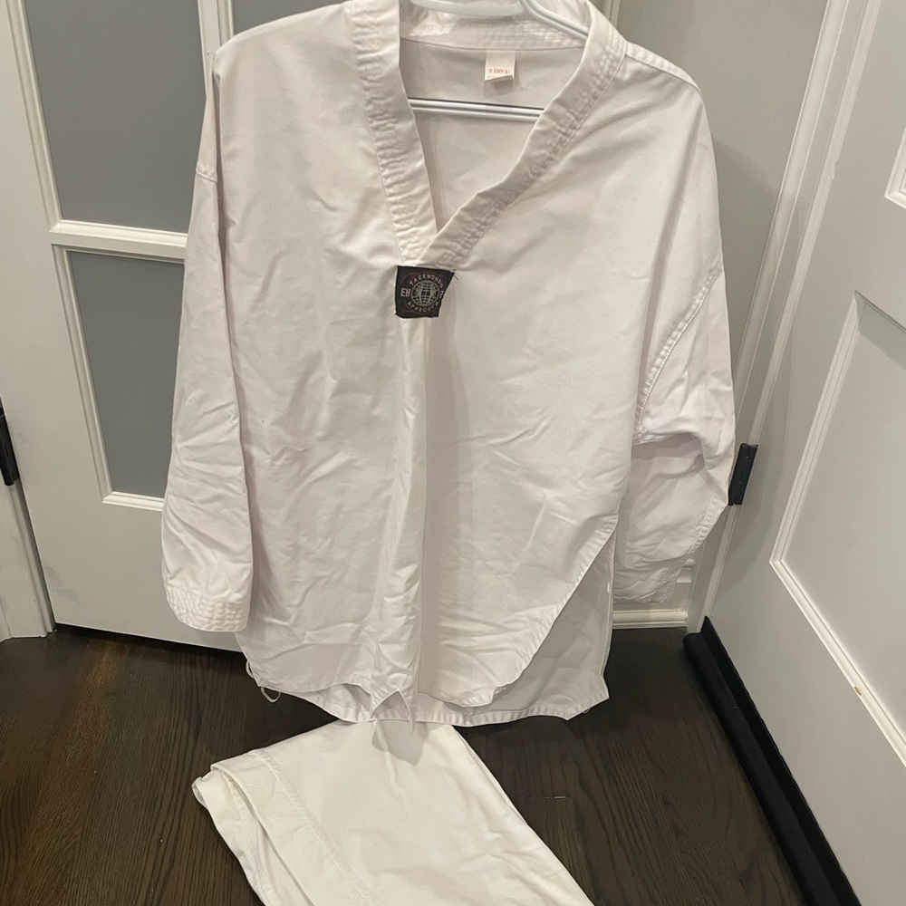 White Martial Arts Uniform Set